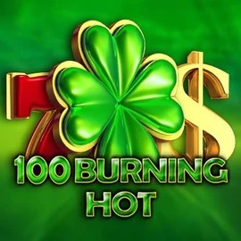 100 Burning Hot slot logo by Amusnet Interactive at Spinational Casino100 Burning Hot