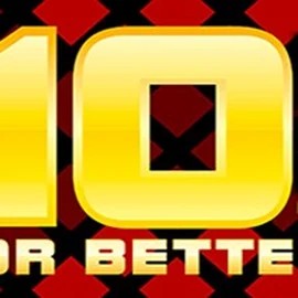 10s or Better slot logo by 1x2gaming at Spinational Casino