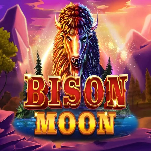 Logo of Bison Moon from Northern Lights Gaming at Spinational Casino