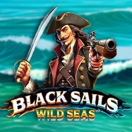 Black Sails Wild Seas logo by Infinity Dragon Studios at Spinational CasinoBlack Sails Wild Seas