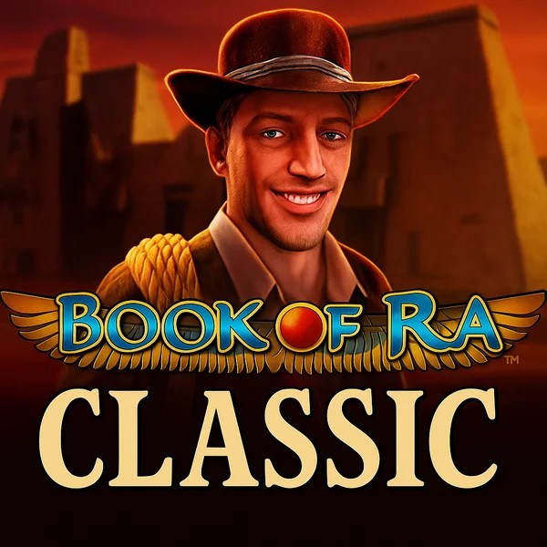 Book of Ra Classic game by Novomatic – logo hosted on Spinational Casino