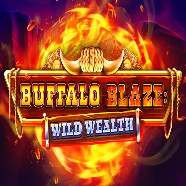 Logo of Buffalo Blaze Wild Wealth from OctoPlay at Spinational Casino