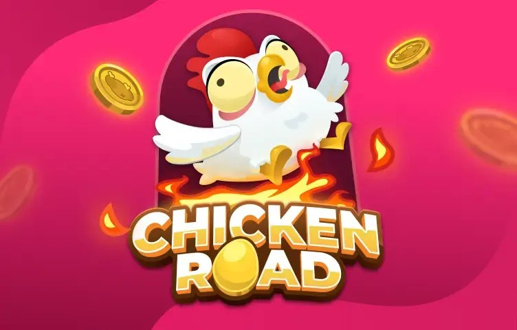 Chicken Road slot logo by InOut at Spinational CasinoChicken Road