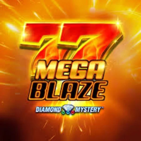 Diamond Mystery Mega Blaze logo by Greentube at Spinational Casino