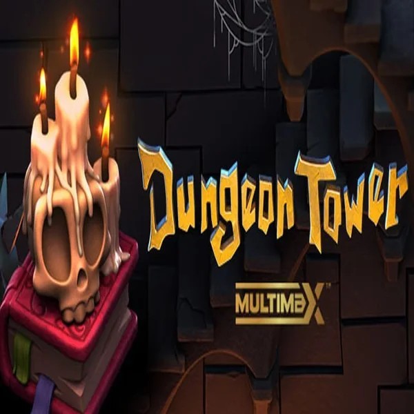 Dungeon Tower slot logo by Peter &amp; Sons at Spinational CasinoDungeon Tower