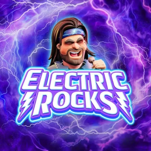 Electric Rocks by Inspired Gaming, showcased at spinational.eu.com – game logo