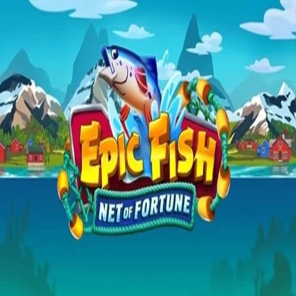 Epic Fish Net of Fortune slot logo by Quickspin at Spinational CasinoEpic Fish Net of Fortune