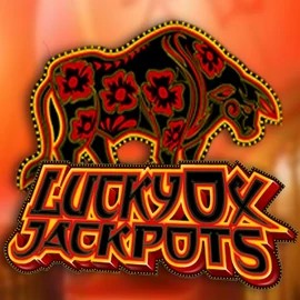 Logo of Lucky Ox Jackpots from Rival at Spinational Casino