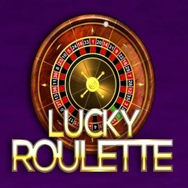 Lucky Roulette logo by Belatra Games at Spinational Casino