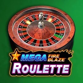Mega Fire Blaze Roulette by Playtech, showcased at spinational.eu.com – game logo