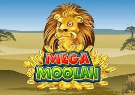 Mega Moolah slot slot visual from Games Global available on spinational.eu.com