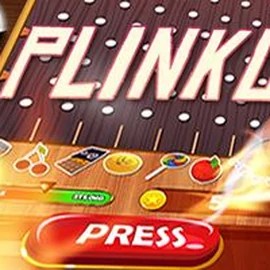 Plinko slot logo by BGAMING at Spinational CasinoPlinko