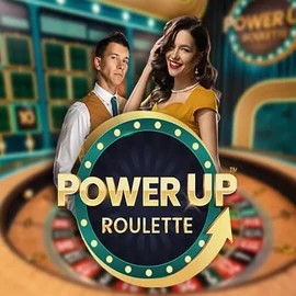 PowerUP Roulette game by Pragmatic Play – logo hosted on Spinational Casino