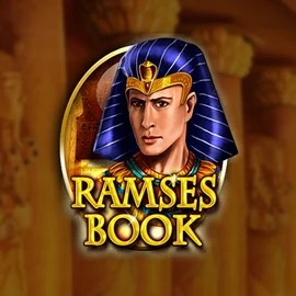 Logo of Ramses Book Deluxe from Gamomat at Spinational Casino