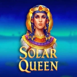 Solar Queen slot logo by Playson at Spinational CasinoSolar Queen