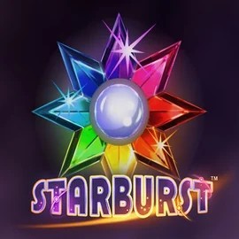 Starburst slot visual from NetEnt available on spinational.eu.com