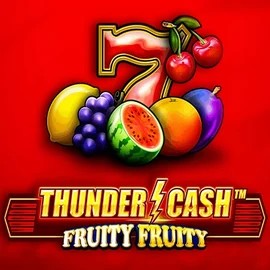 Thunder Cash Fruity Fruity slot logo by Novomatic at Spinational CasinoThunder Cash Fruity Fruity
