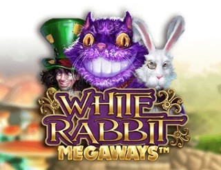 White Rabbit slot logo by Big Time Gaming at Spinational CasinoWhite Rabbit